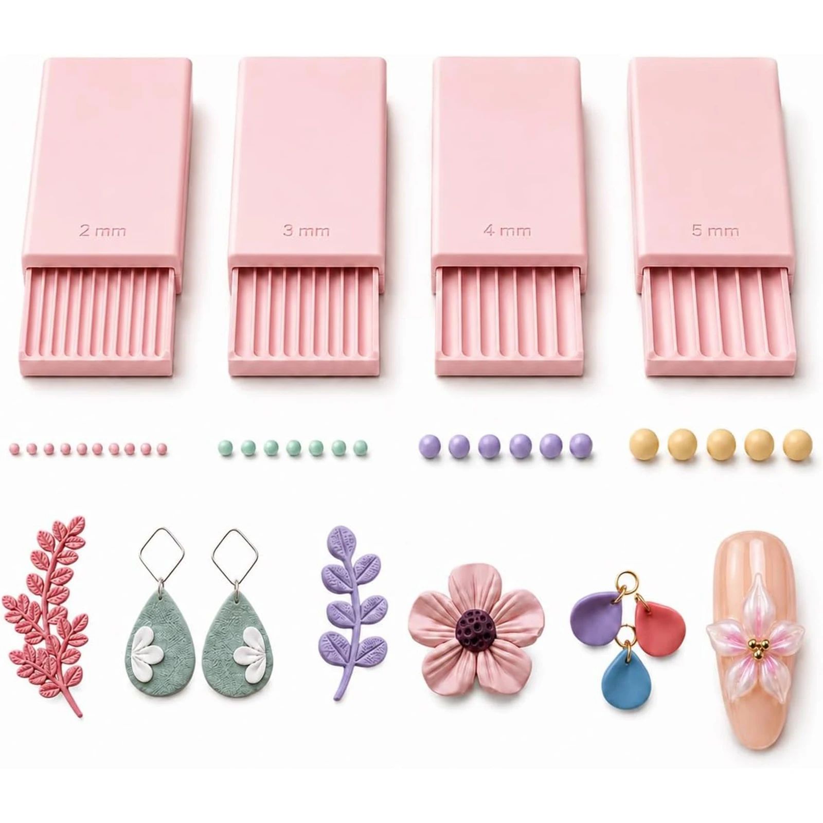 4PCS 3D Print Clay Gel Ball Ma - Nail Art review and price