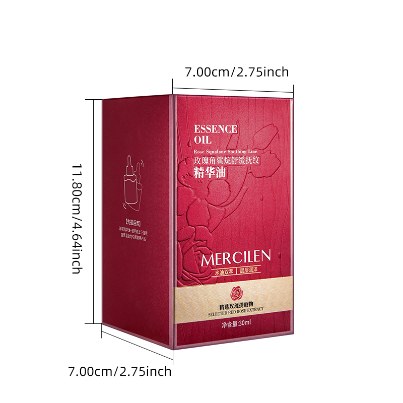 Mercilen Rose Squalane Essence - Hyaluronic Acid Facial Serum review and price