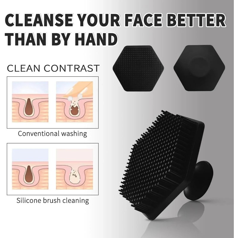 Silicone Cleaning Brush Face C - Silicone Face Scrubber Electric review and price