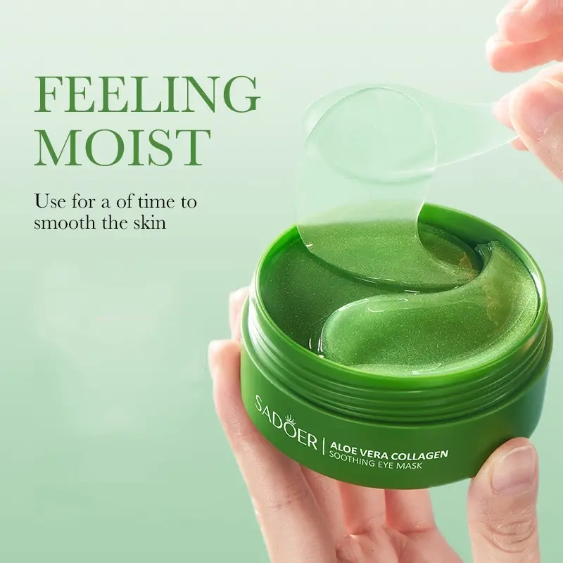 60 Pieces of Aloe Vera Collage - Collagen Under Eye Patches review and price