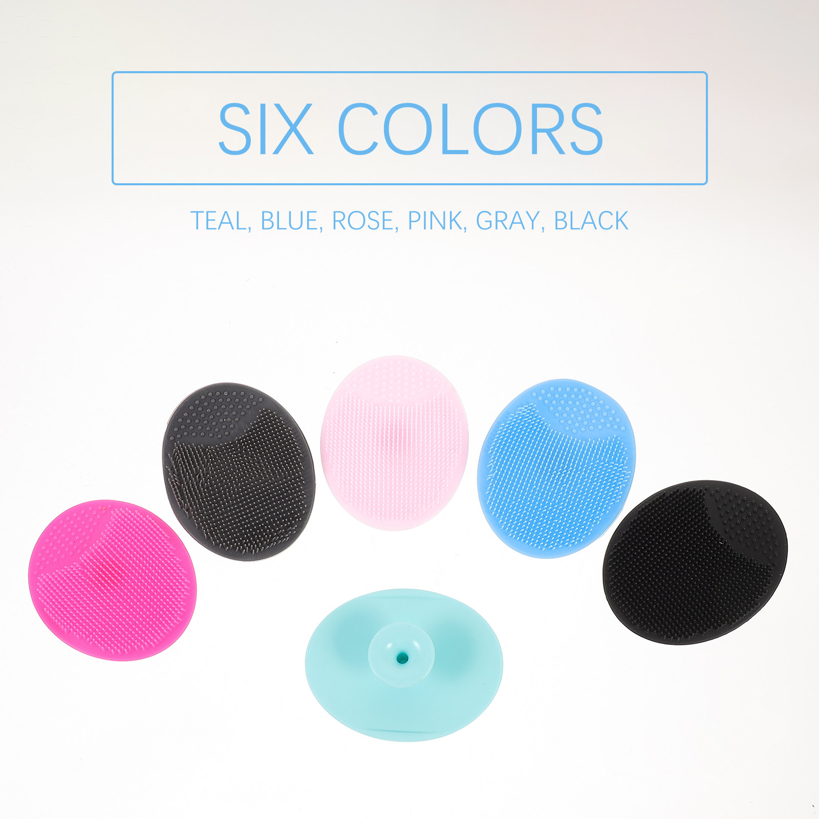 6 Pcs Cleansing Face Scrubber  - Silicone Face Scrubber Electric review and price