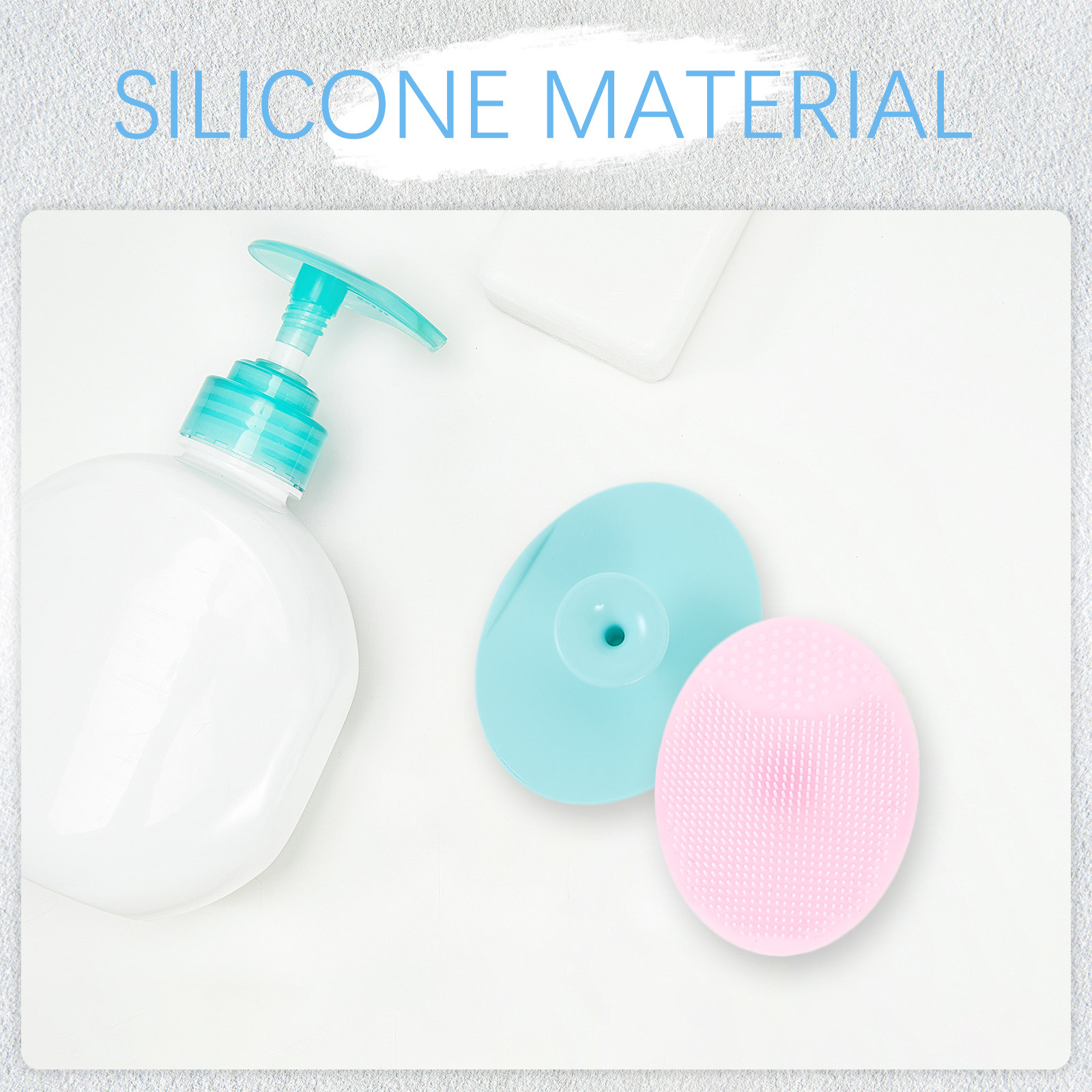 6 Pcs Cleansing Face Scrubber  - Silicone Face Scrubber Electric review and price